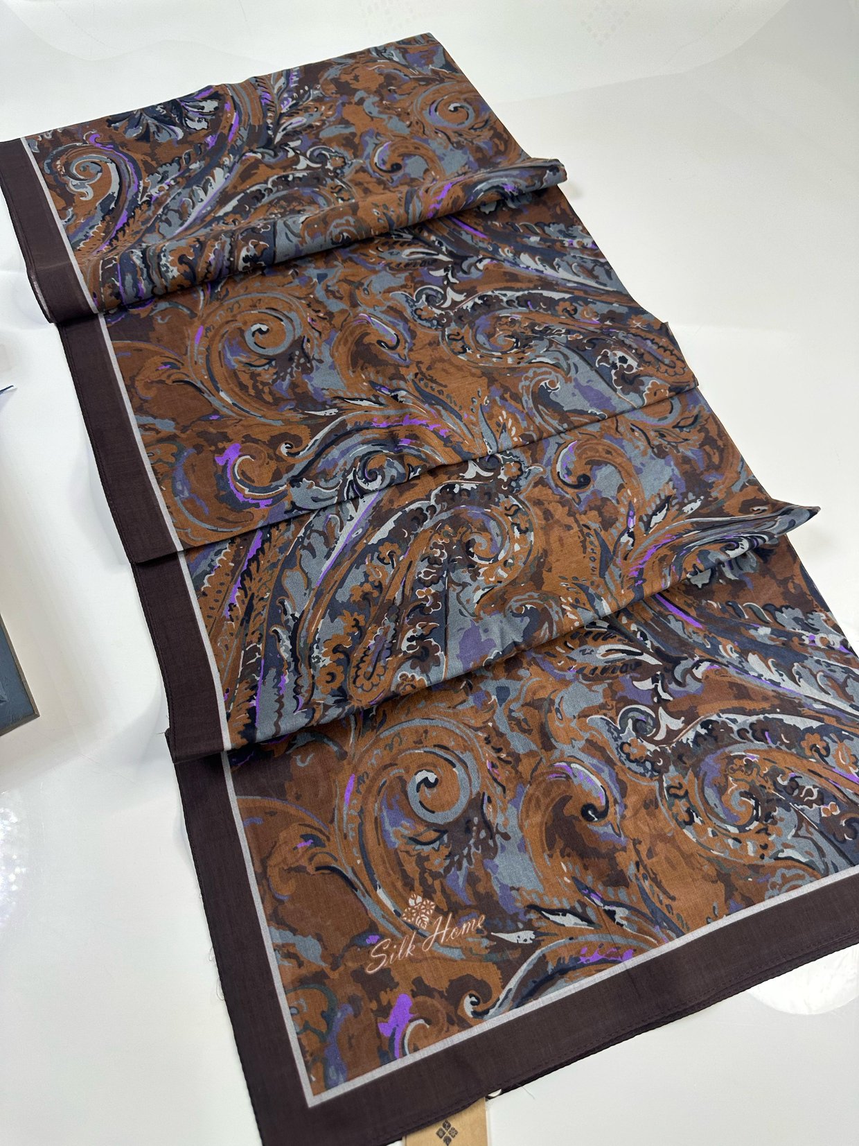 Silk Home Desenli Şal 16