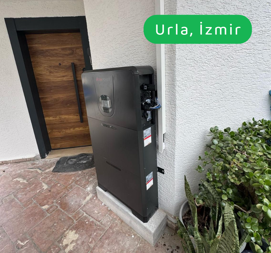 8 kW İnverter 10 kWh Batarya: Hibrit Enerji Depolama Sistemi