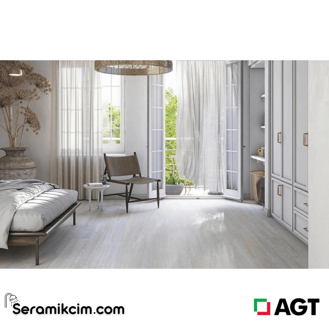AGT Bella Neo Kamelya 8mm AC3 31. Sınıf Derzsiz Laminat Parke - PRK111