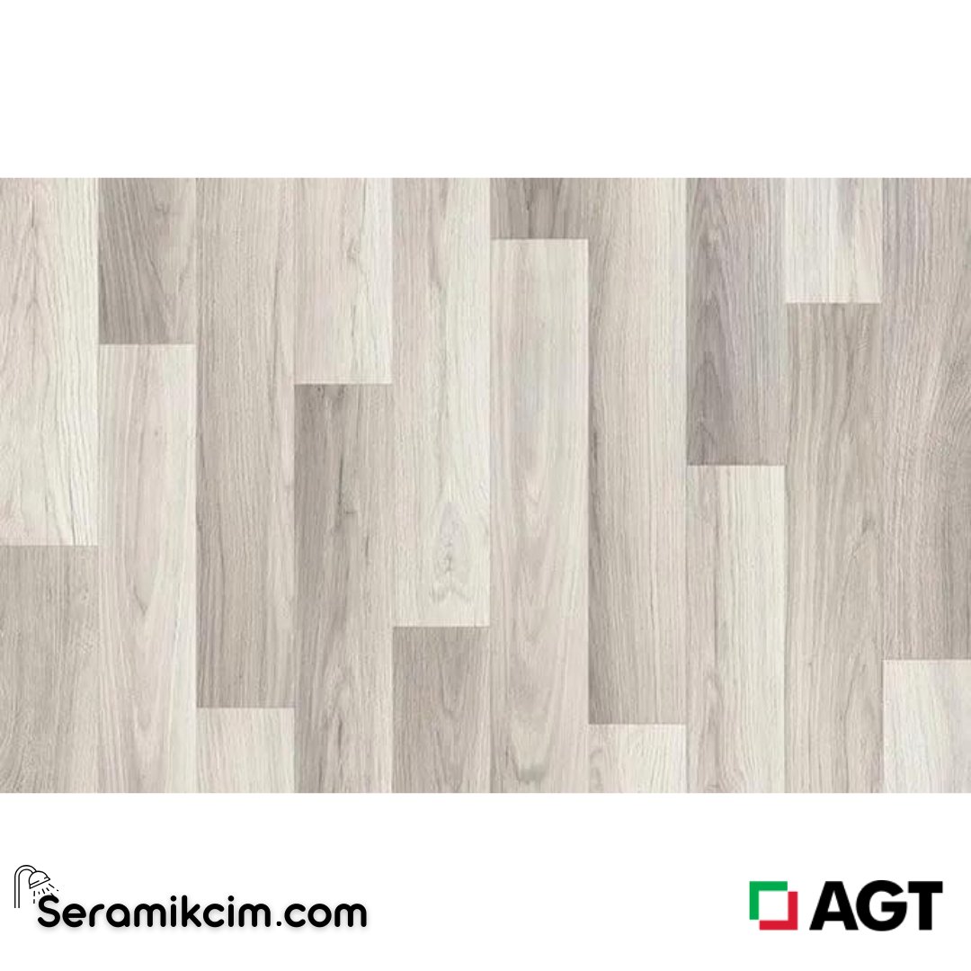 AGT Natura Select Gri Meşe 8mm AC4 32. Sınıf Derzsiz Laminat Parke - PRK203