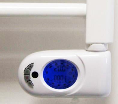 Barbados Elektrikli Havlupan 600 Watt 500x800 Beyaz (Musa Termostat)