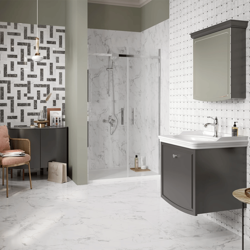 Çanakkale Seramik Gs-D6449 Siena Beyaz 45X45 - 310100904770
