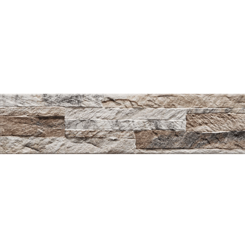 Çanakkale Seramik Gs-N3006  Atrio Blok Kahve Dj  15X60 - 310100903561