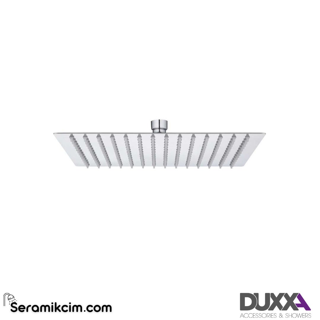 Duxxa Slim 20x20 Kare Tepe Duş Başlığı SS304 D.650.20 - D.650.20