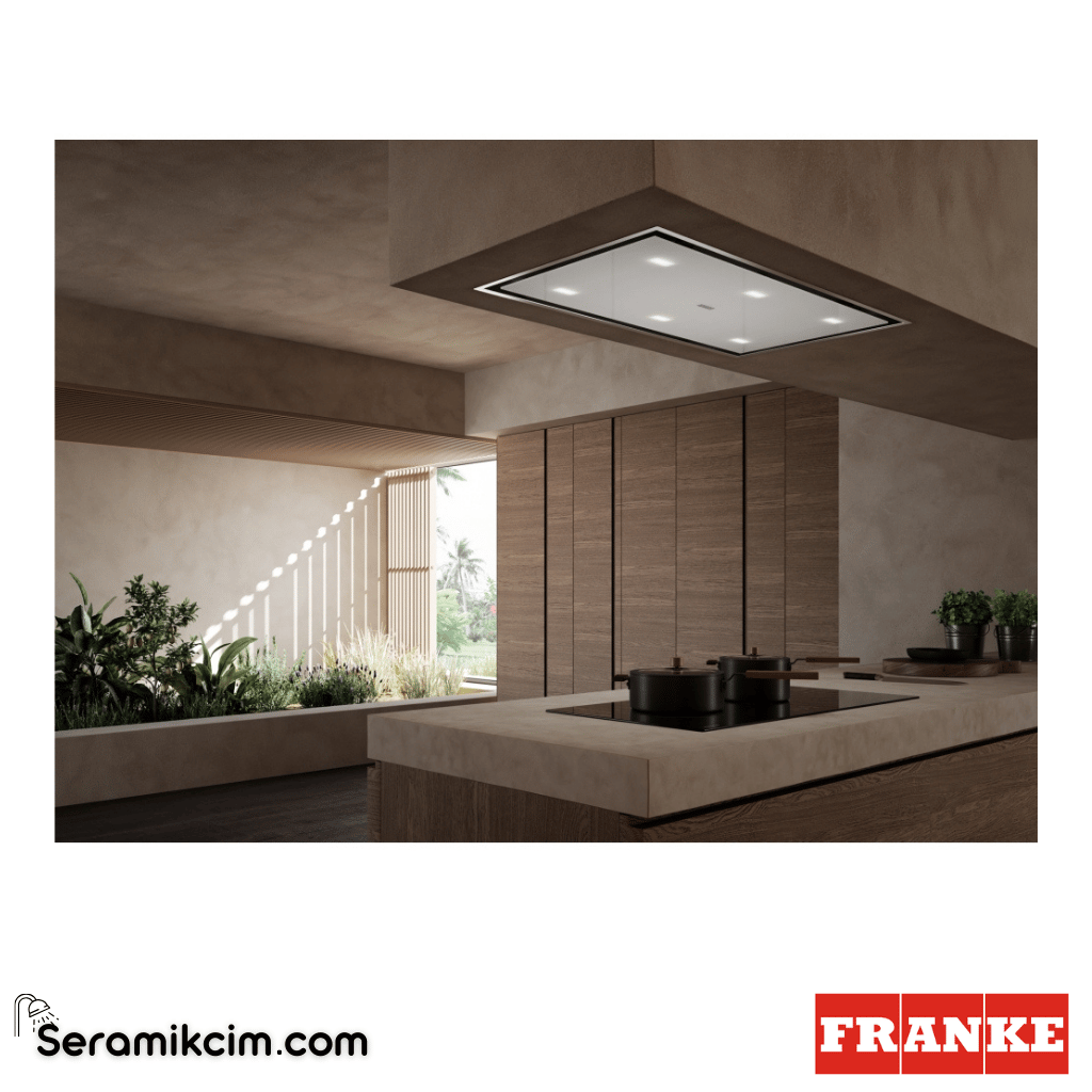 Franke Maris Ceeling FCMA 90 C XS A+ 898x498mm Ada Tipi Davlumbaz Inox 350.0679.877 - 350.0679.877