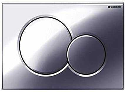 Geberit Sigma01 Kumanda Paneli Çift Basmalı Parlak Krom - 115.770.21.5