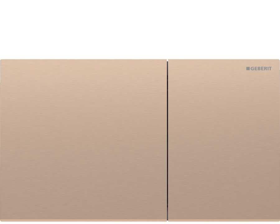 Geberit Sigma70 Kumanda Paneli Çift Basmalı Bronz - 115.622.QB.1