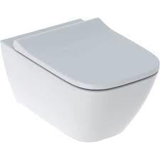 Geberit Smyle Square Rimfree Asma Klozet, 54 cm + Smyle Square Yavaş Kapanan, Kolay Çıkarılabilir Klozet Kapağı (501.652.01.1 + 500.687.01.1) - 501.668.00.1