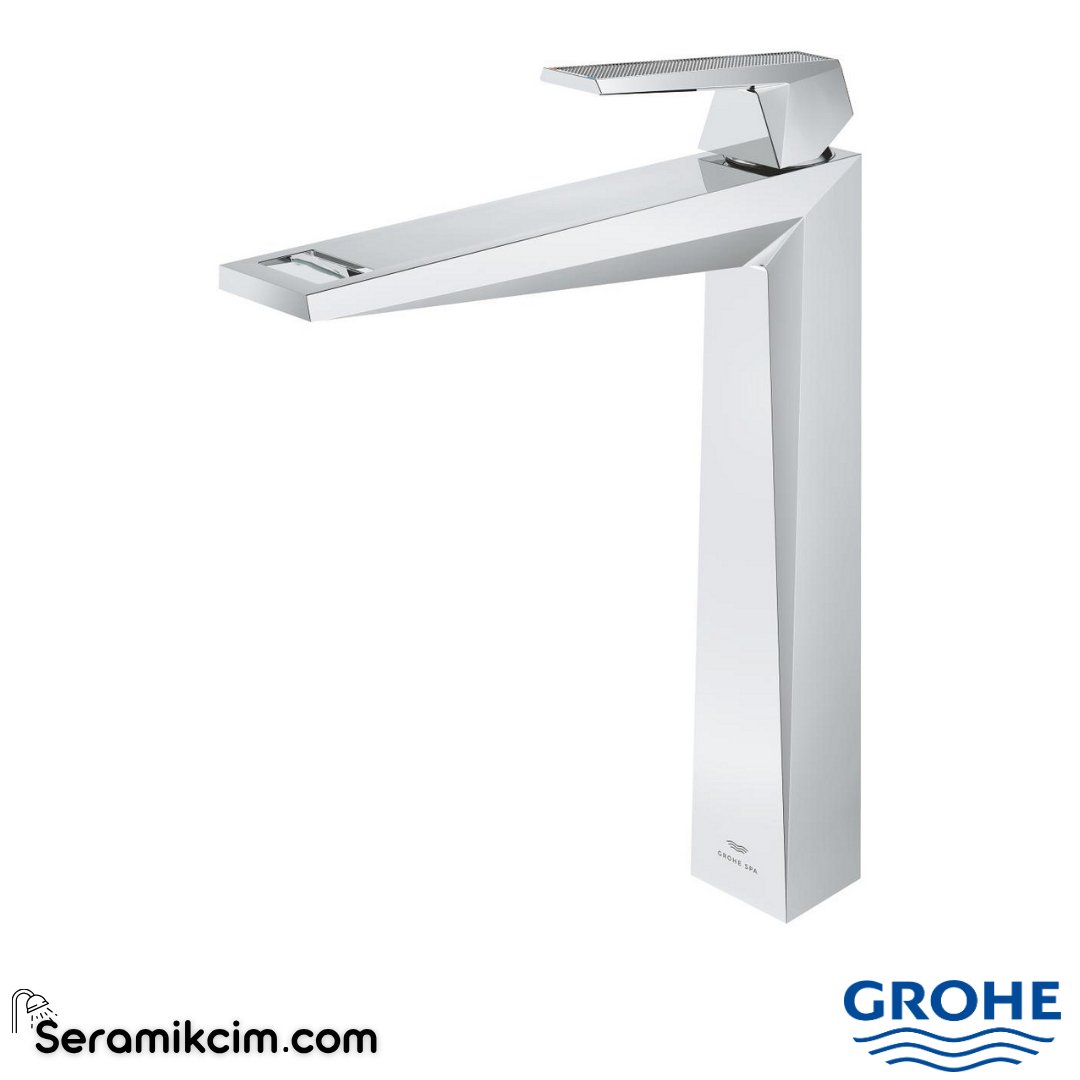 Grohe Allure Brilliant Private Collection XL-Boy Tezgah Üstü Lavabo Bataryası Krom 24417000 - 24417000