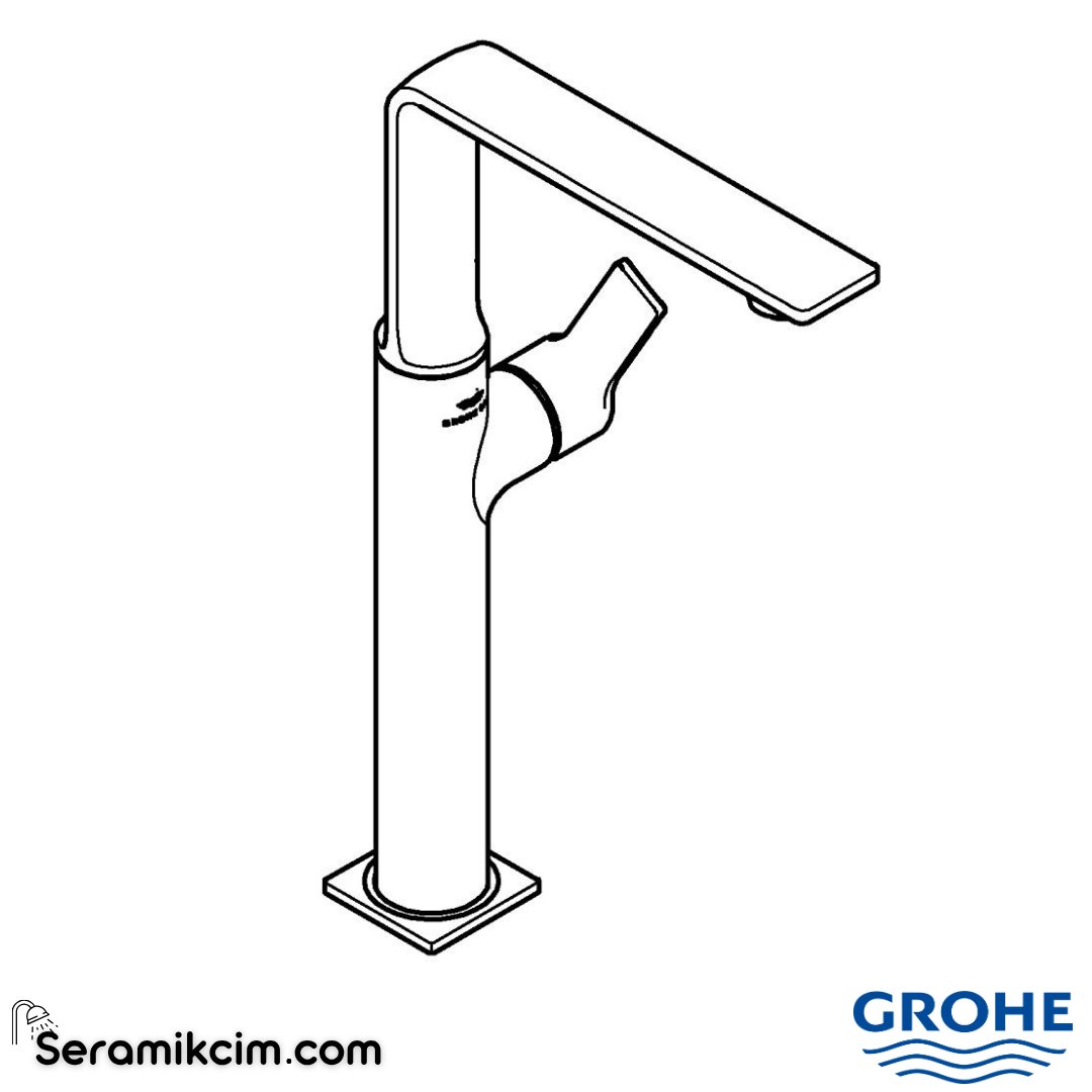 Grohe Allure Çanak Lavabo Bataryası Krom 23403001 - 23403001