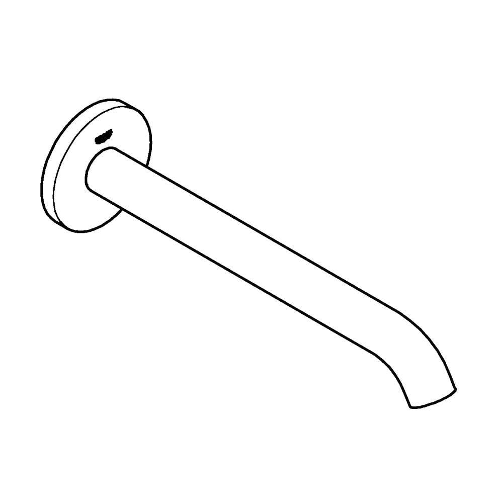 Grohe Essence Çıkış Ucu, Fırçalı Sert Grafit - 13449AL1 - 13449AL1