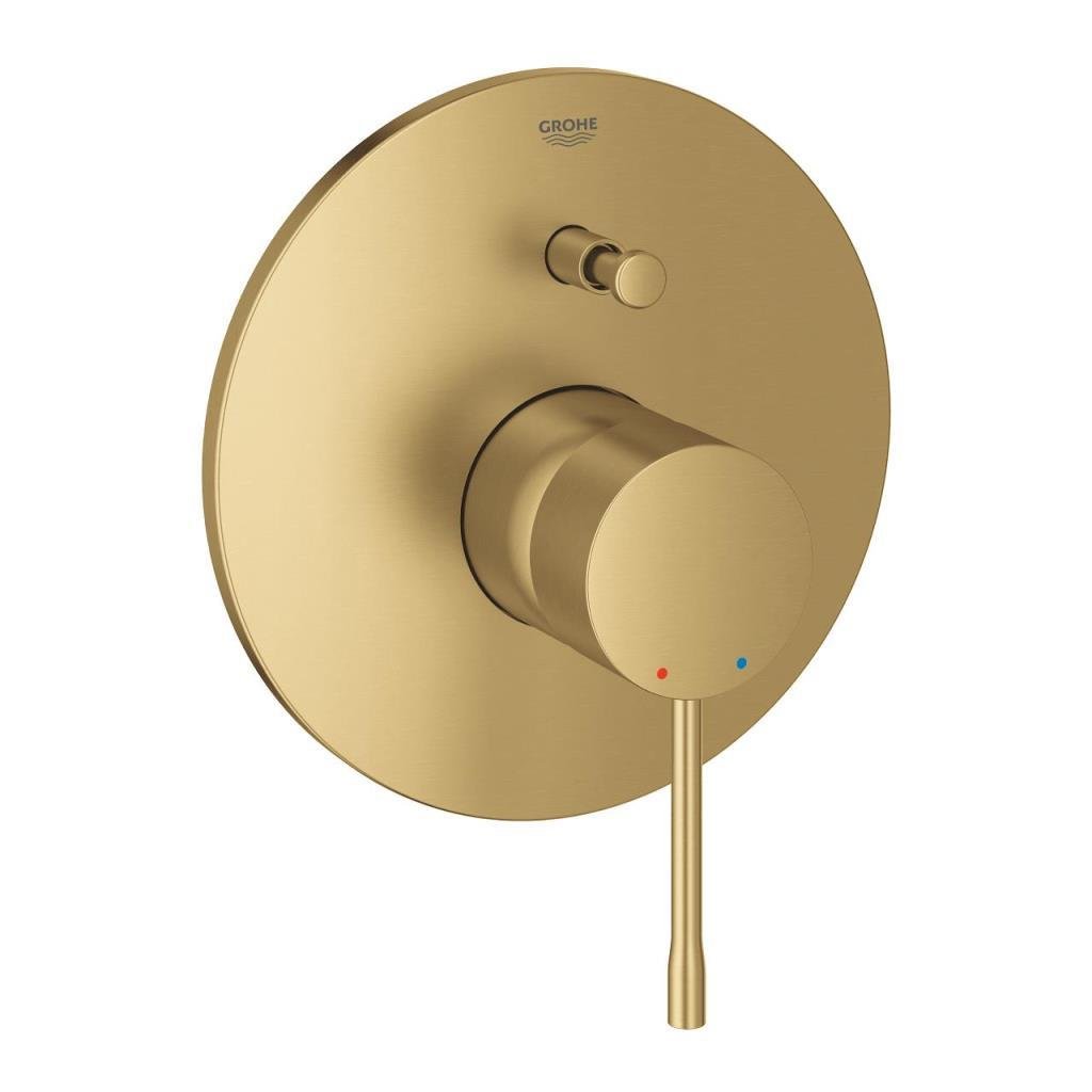 Grohe Essence New Ankastre Banyo/Duş Bataryası, Fırçalı Altın (Sıva Üstü Grubu) - 19285GN1