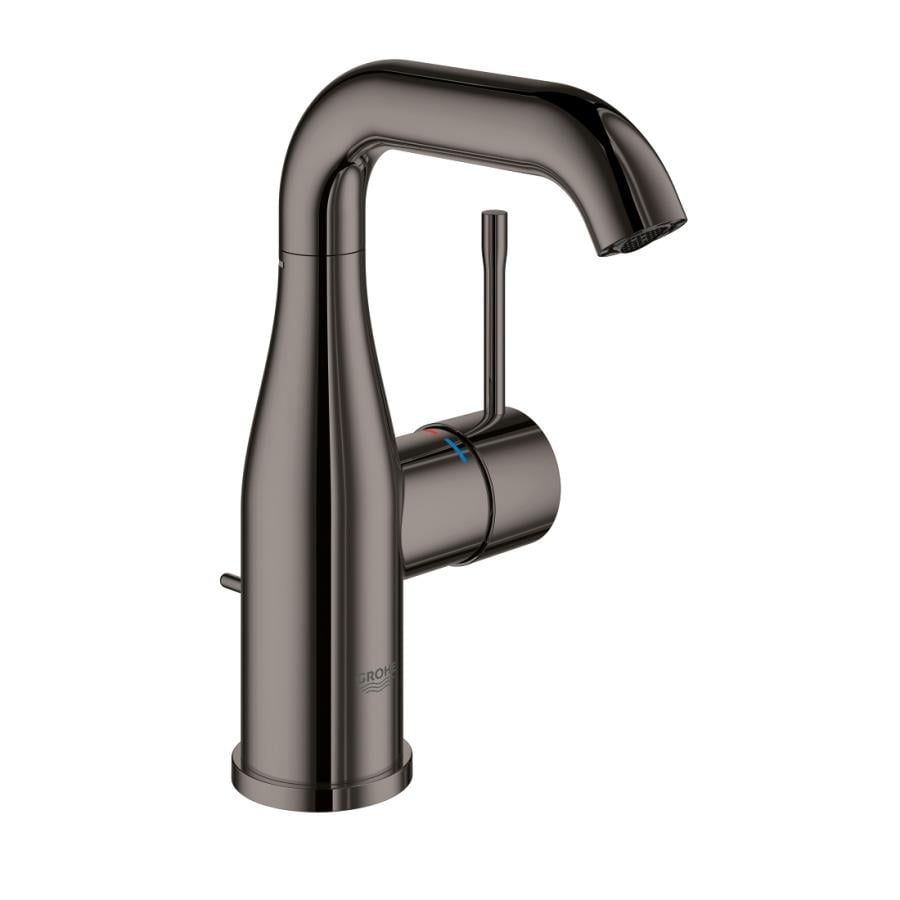 Grohe Essence New Lavabo Bataryası, Sifon Kumandalı, Sert Grafit - 24173A01