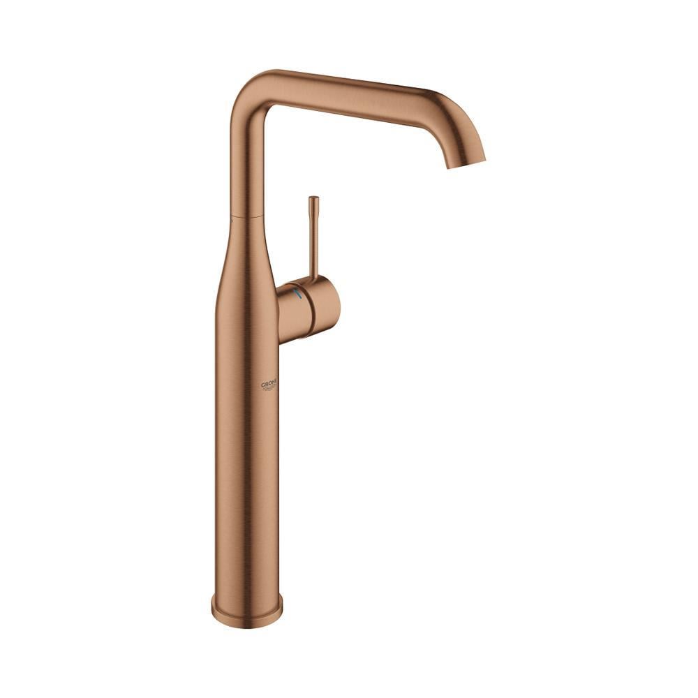 Grohe Essence New Tezgah Üstü Lavabo Bataryası, Fırçalı Bakır
