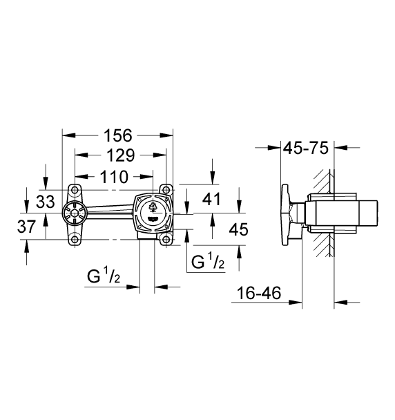 Grohe Grandera Ankastre İç Gövde