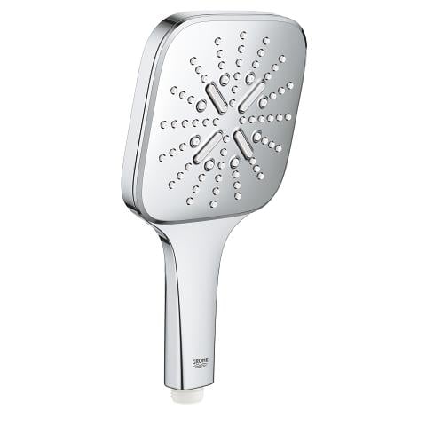 Grohe RainShower SmartActive 130 Cube El Duşu, 3 Akışlı Krom - 26582000