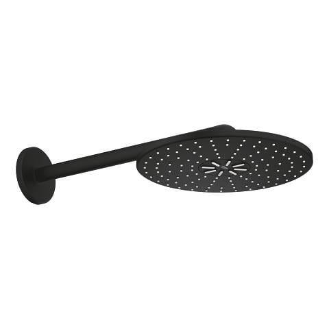 Grohe Rainshower SmartActive 310 Tepe Duşu Seti, 31 cm, 2 Akışlı, Mat Siyah - 22123KF0