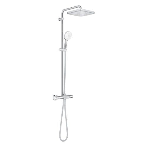 Grohe Tempesta System 250 Cube Duvara Monte Termostatik Banyo Bataryalı Duş Kolonu Krom - 26975001