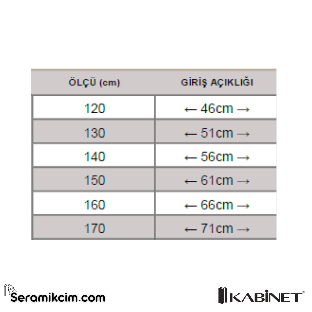 Kabinet Deluxe Serisi 1 Sabit 1 Kayar Ön Cephe Duşakabin - ADX.D121A
