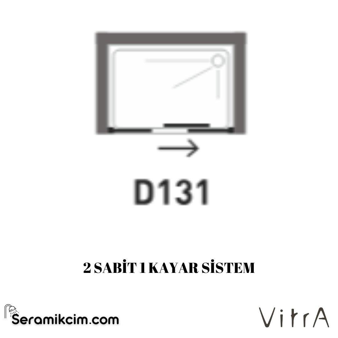 Kabinet Vera Serisi 2 Sabit 1 Kayar Duşakabin - AVE.D131A