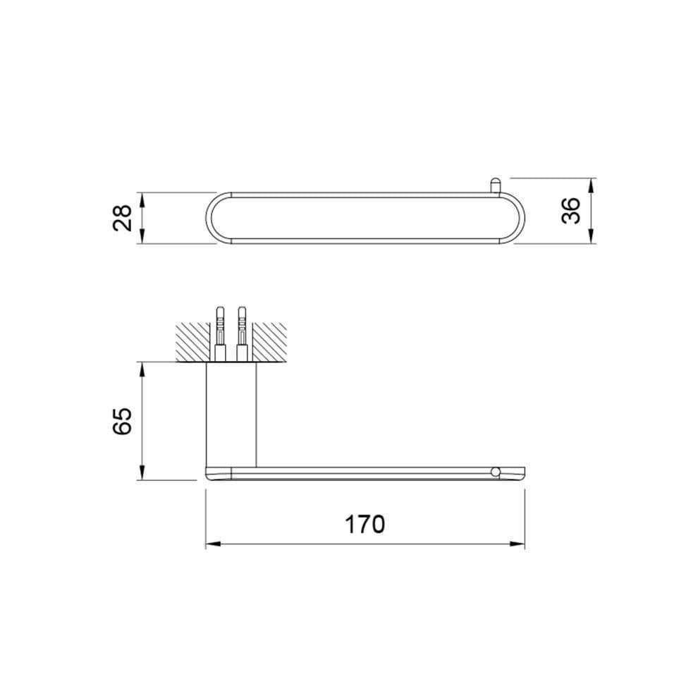 Kale Banyo D300 Tuvalet Kağıtlığı - 410200600243