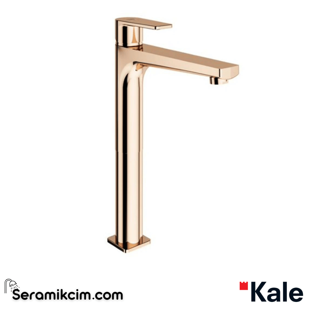 Kale Banyo Sempre Yüksek Lavabo Bataryası Rosegold - 410200505221