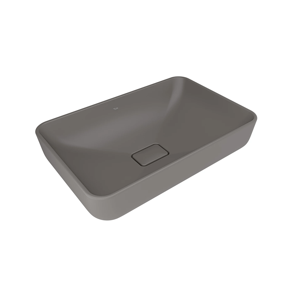Kale Banyo Zero 2.0 60X40 Dikdörtgen Çanak Lavabo Mat Antrasit Gri - 310200200525