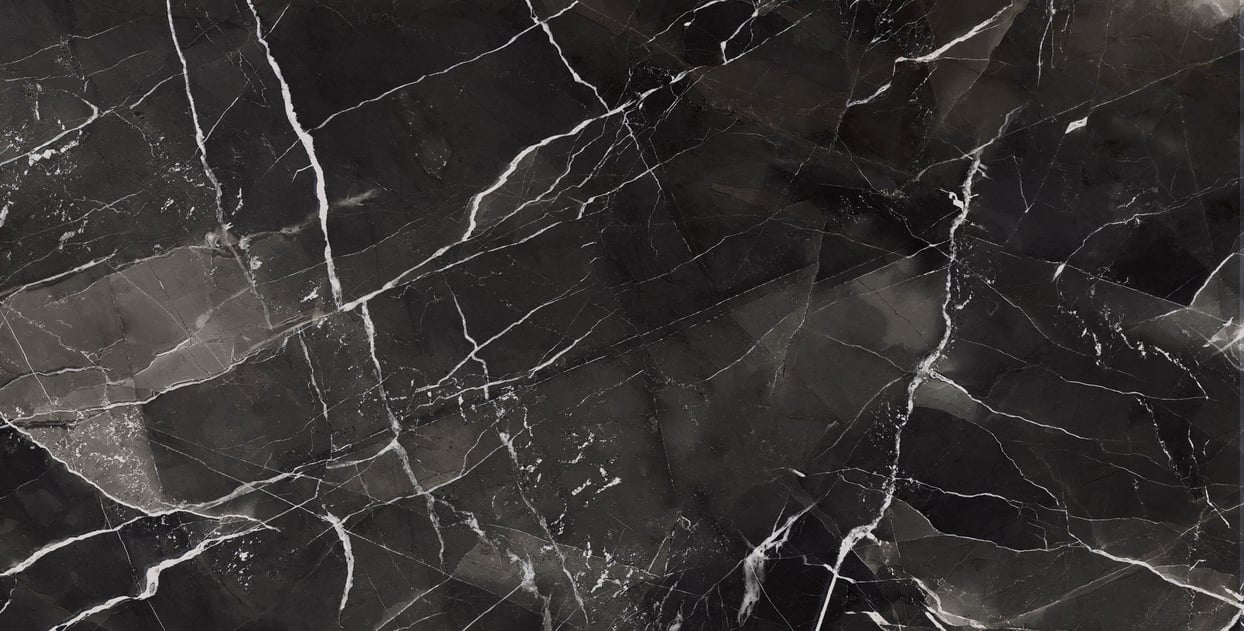 Kütahya Seramik 60x120 Black Calacatta Kristal Rektifiye Parlak Nano