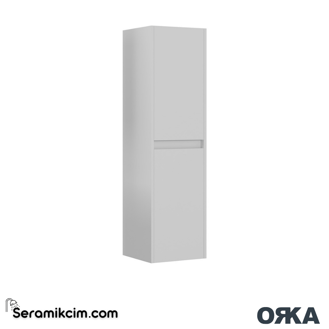 Orka Side 40cm Boy Dolabı (Sağ-Sol) Beyaz - ORK.BYD1217