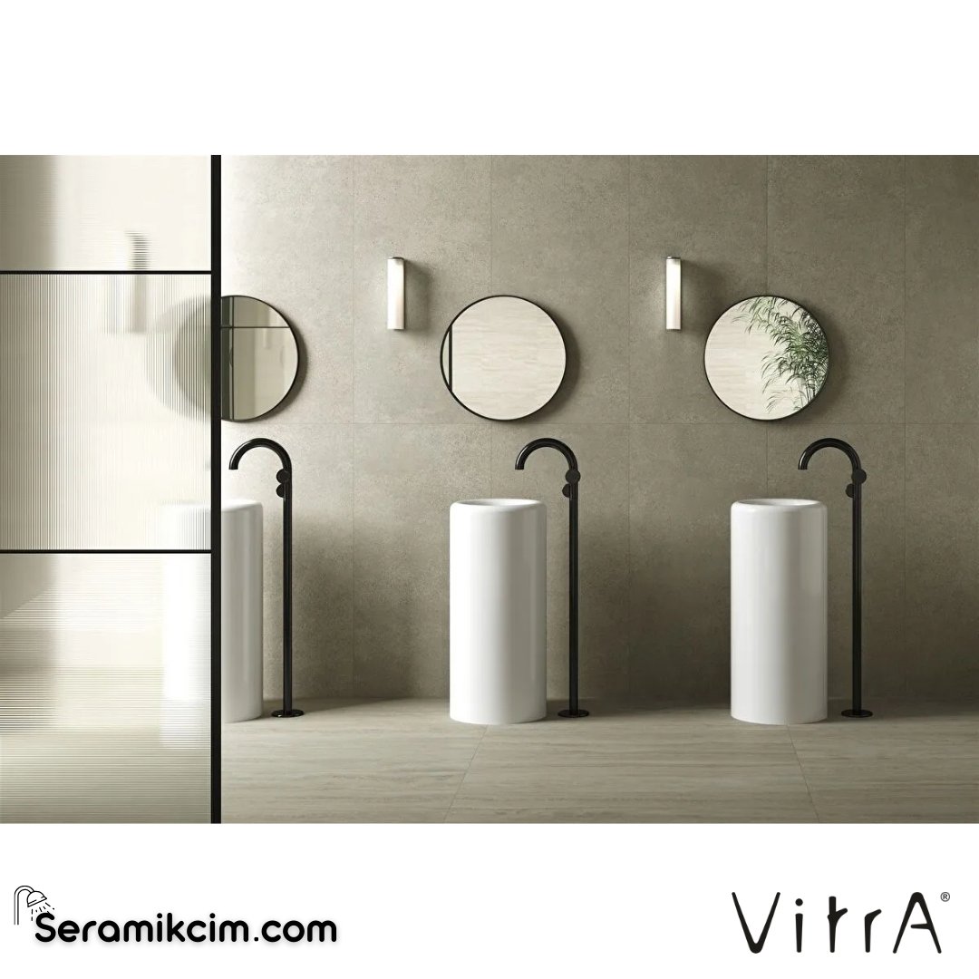 Vitra 60X120 Lightstone Traverten Açık Krem R10A 7R K952252R0001VTSP - K952252R0001VTSP