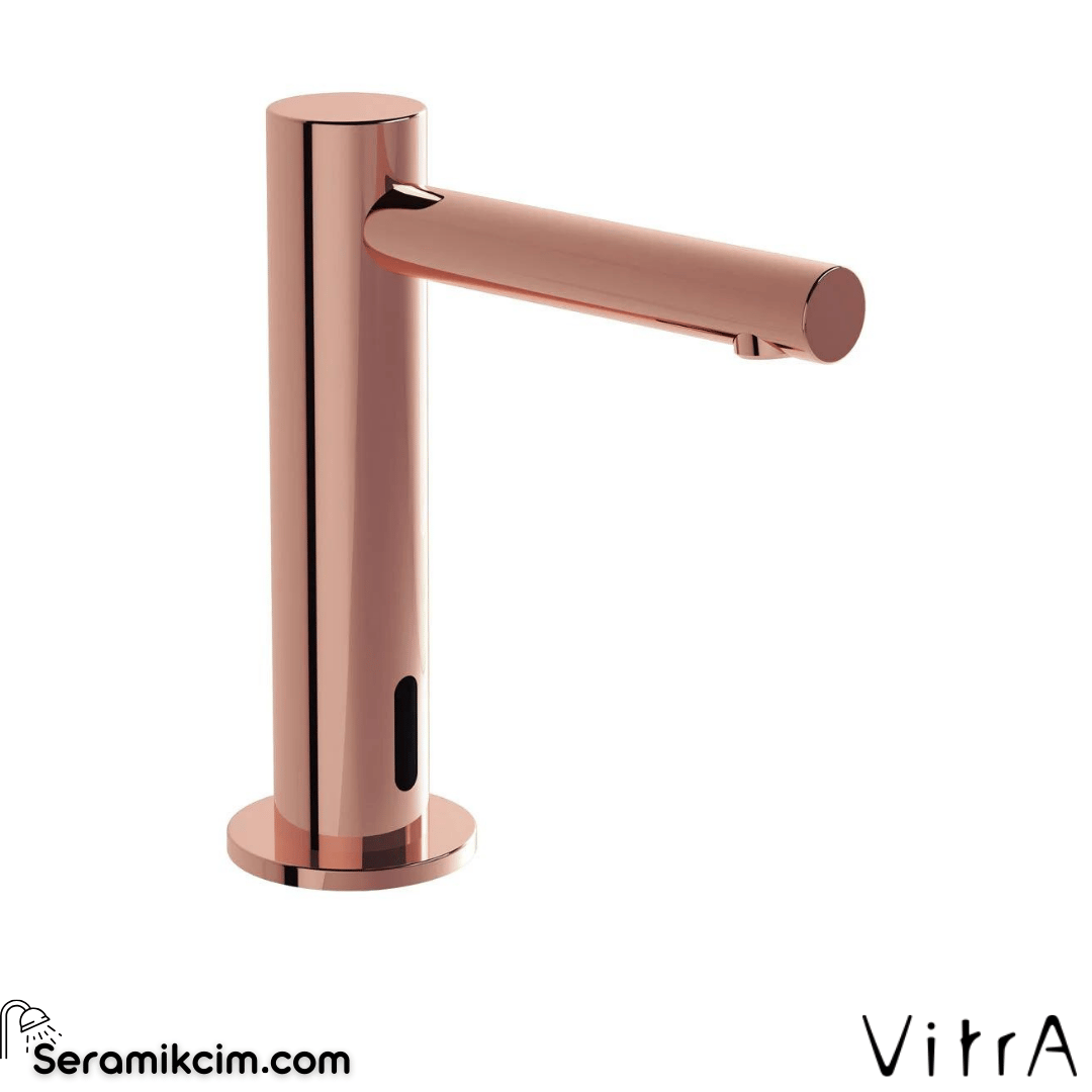 Vitra Aquasee Origin Temassız Lav. Bat., Tezgah Üzeri  (Pilli - Çift Su Girişli), Bakır