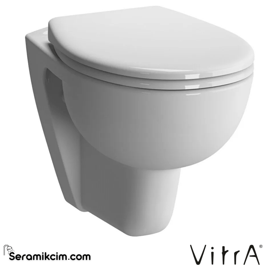 VitrA Conforma Asma Klozet Özel İhtiyaç, 54 cm Taharet Borulu, Beyaz - 5812L003-0850