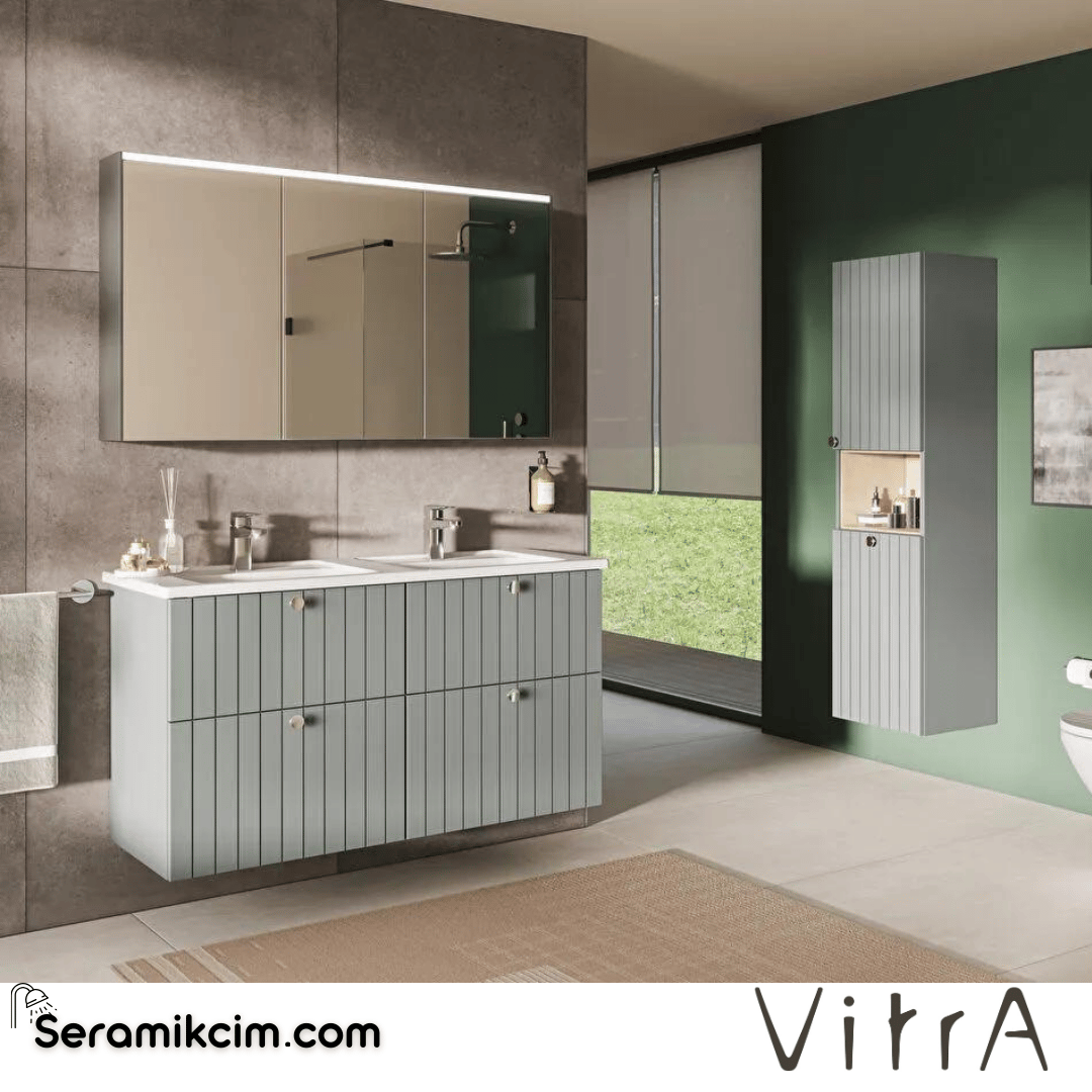Vitra Core Dolaplı Ayna, 120cm, Aydınlatmalı - 66913
