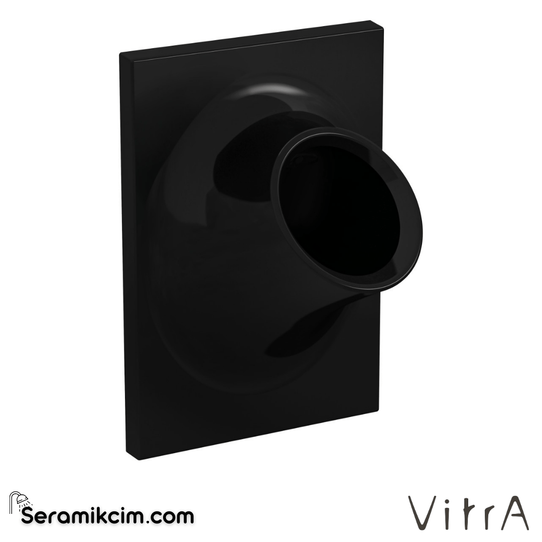 VitrA İstanbul Pisuvar  Temassız, Arkadan Su Girişli, Pilli, Siyah - 4517B070-5300