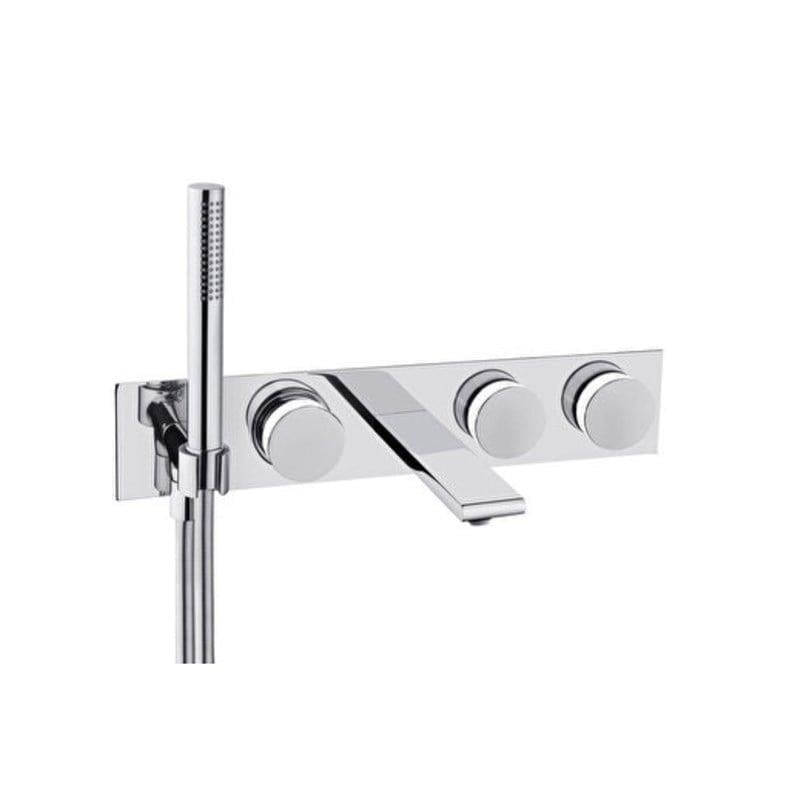 Vitra Memoria Ankastre Banyo Bataryası (Krom-Beyaz) - A4285357