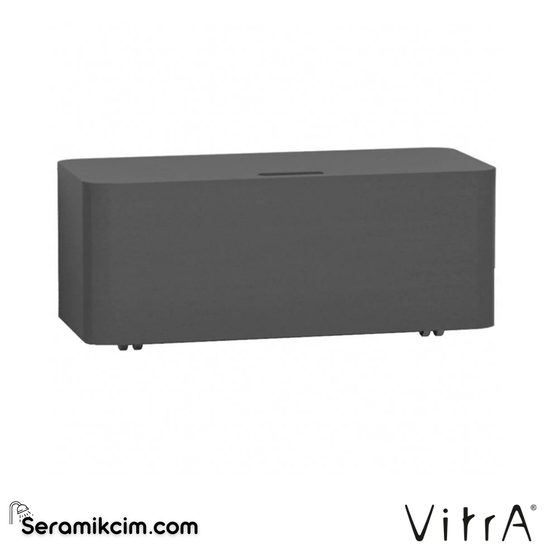 VitrA Nest Trendy Alt Ünite 100 cm, tekerlekli parlak antrasit 56183 - 56183