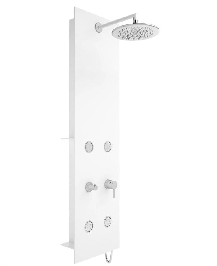 Vitra Origin Duş Sistemi Masajlı (Krom, Beyaz)