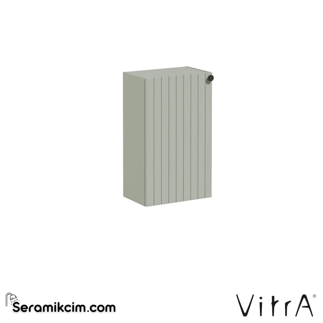 Vitra Root Groove Alt Ünite, 40 Cm, Dar, Mat Retro Yeşil, Sol - 69141