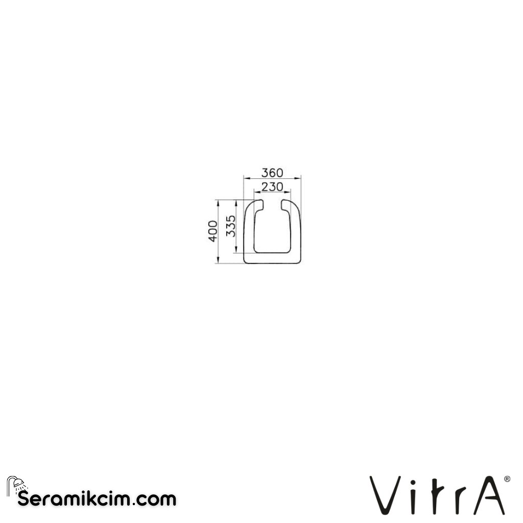 VitrA S20 Klozet Kapağı Duroplast, Üstten Sıkmalı, Özel İhtiyaç Metal Menteşeli, Beyaz 79-003-003 - 79-003-003