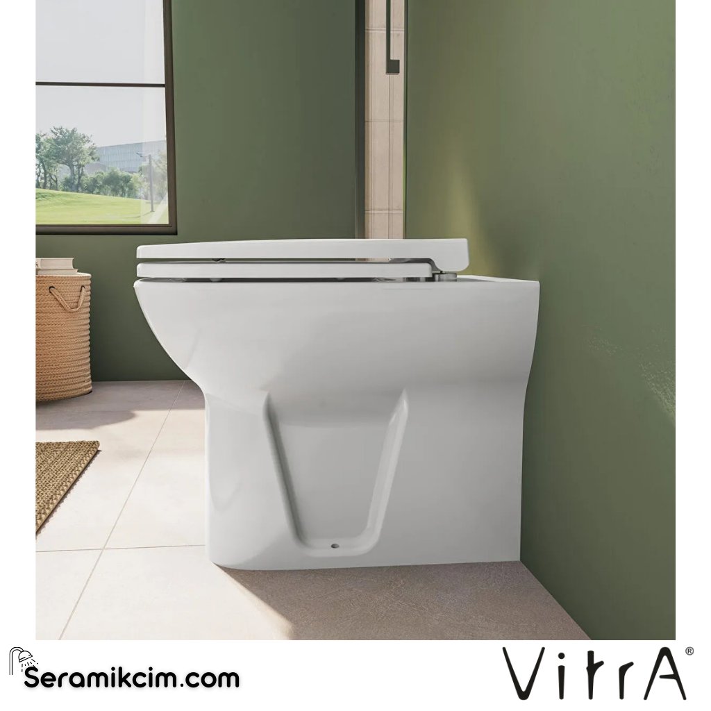 VitrA S20 Klozet Kapağı Duroplast, Üstten Sıkmalı Metal Menteşeli, Beyaz 177-003-001 - 177-003-001