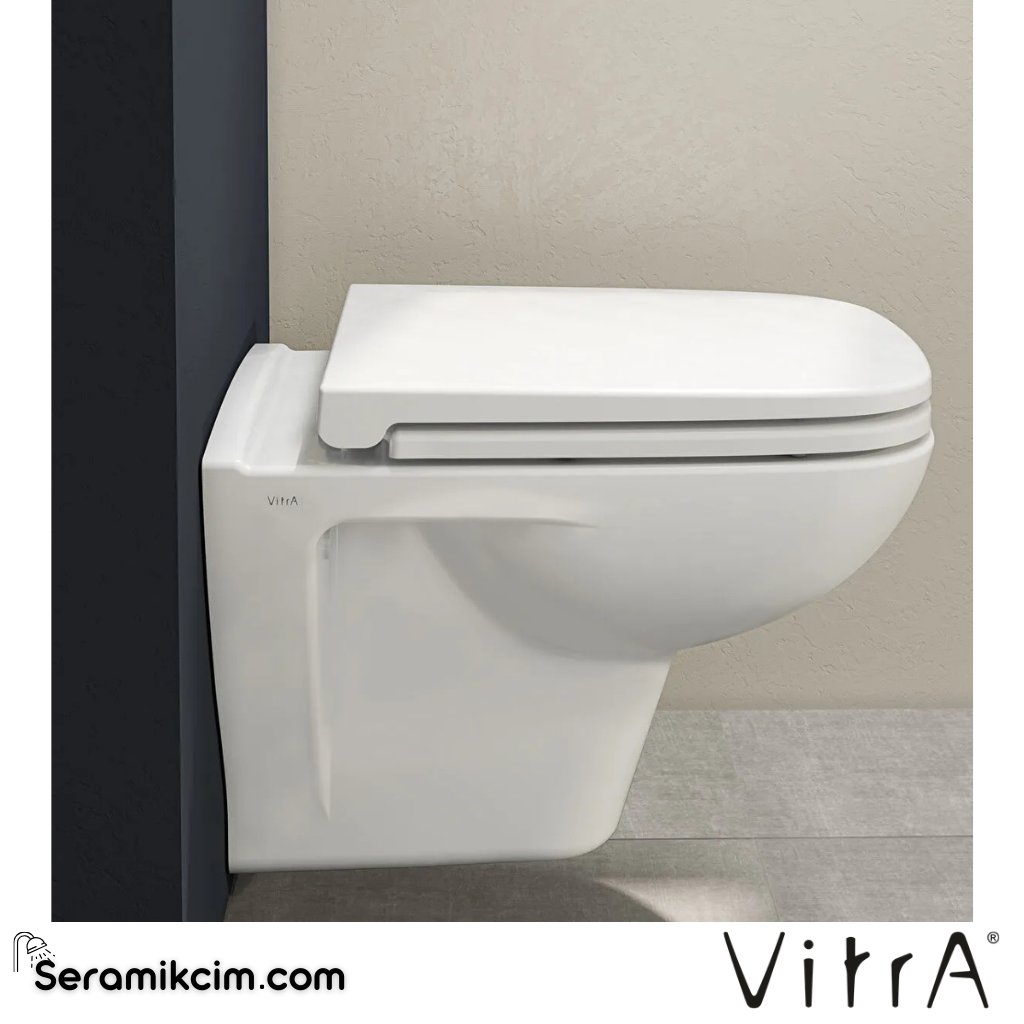 VitrA S20 Klozet Kapağı Duroplast, Üstten Sıkmalı Metal Menteşeli, Beyaz 177-003-001 - 177-003-001