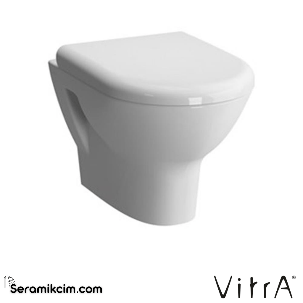 VitrA Zentrum Asma Klozet 43 cm Taharet Borulu, Beyaz - 5785L003-0850