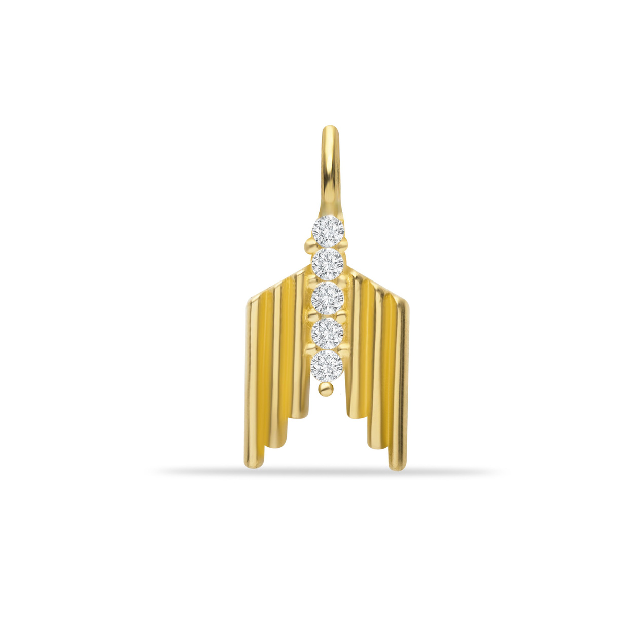 14 Ayar simgesel charm