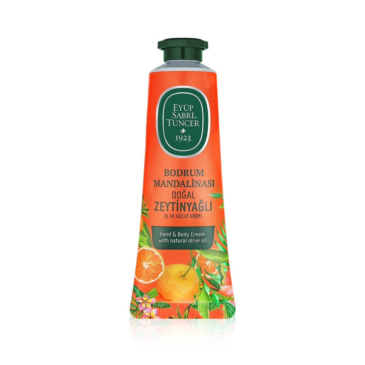 Hand and Body Cream with Natural Olive Oil Bodrum Mandarin 50 ml