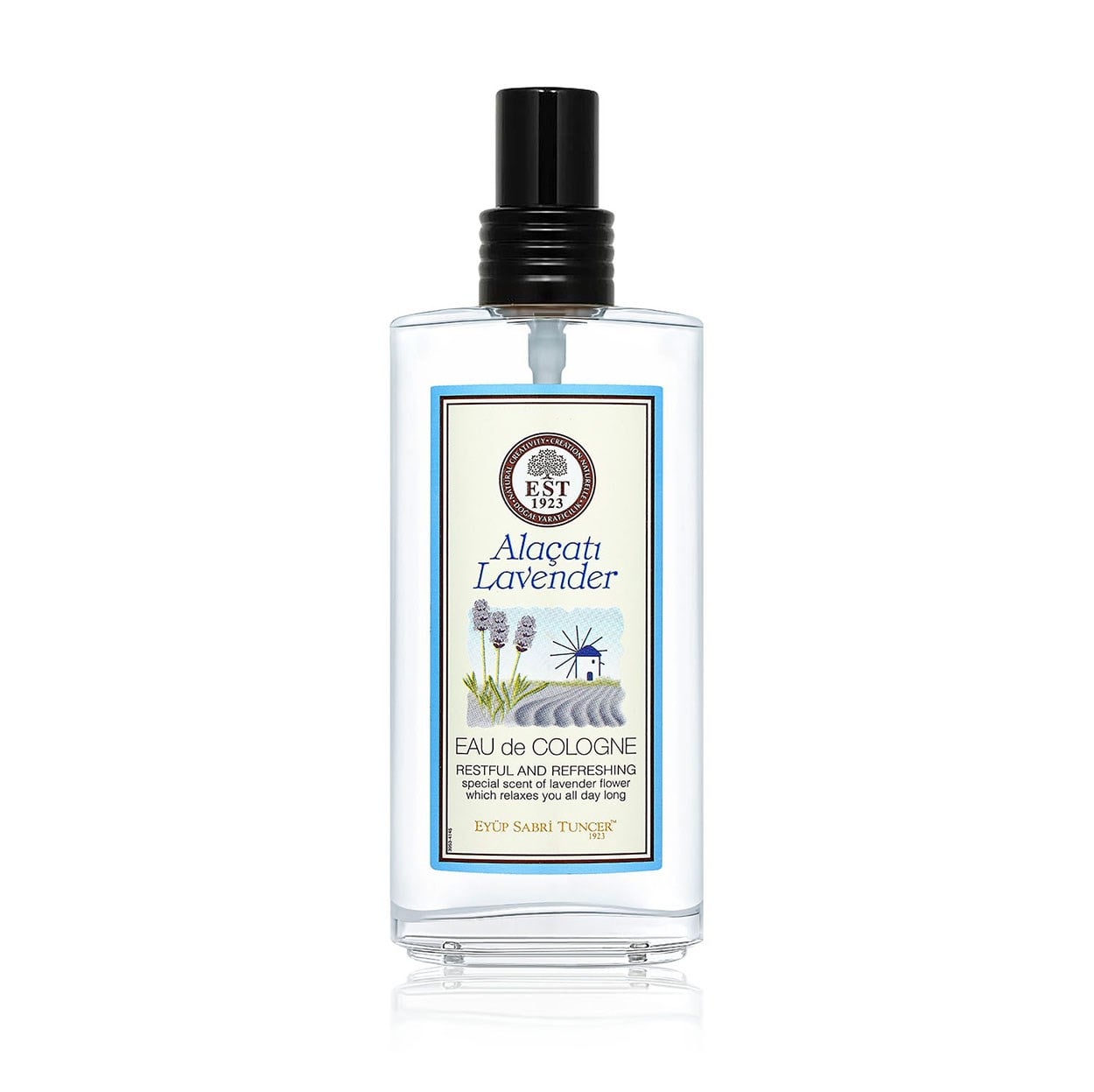 Alaçatı Lavender 150 ml Eau De Cologne - Cam Şişe