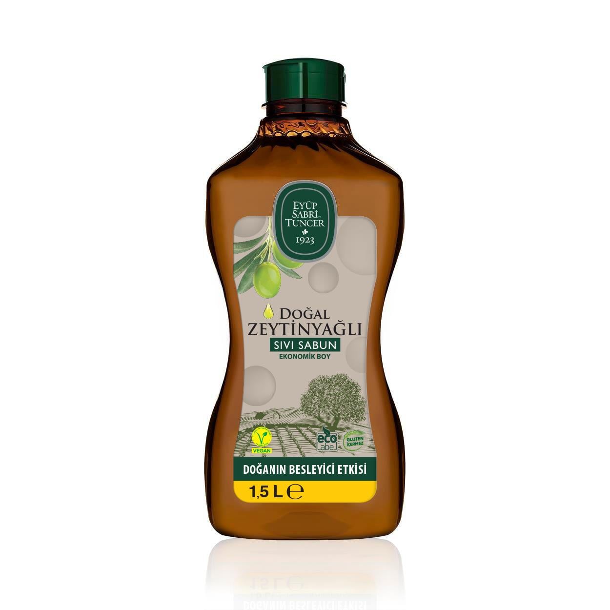 Doğal Zeytinyağlı Sıvı Sabun 1.5 lt