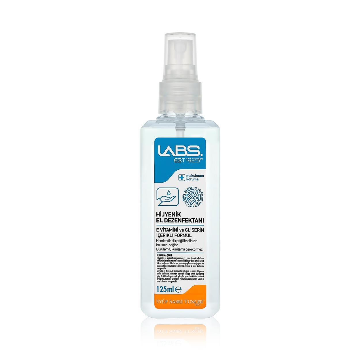 HİJYENİK EL DEZENFEKTANI 125 ML PET ŞİŞE