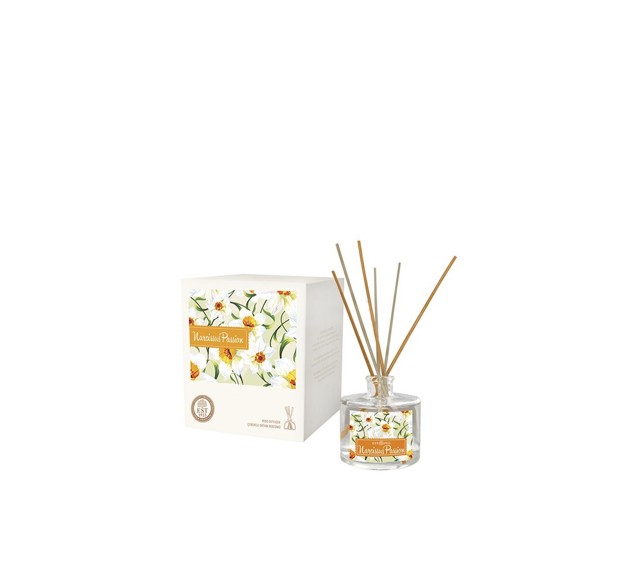 Reed Diffuser Nergis Çubuklu Oda Kokusu <br /> 200 ml