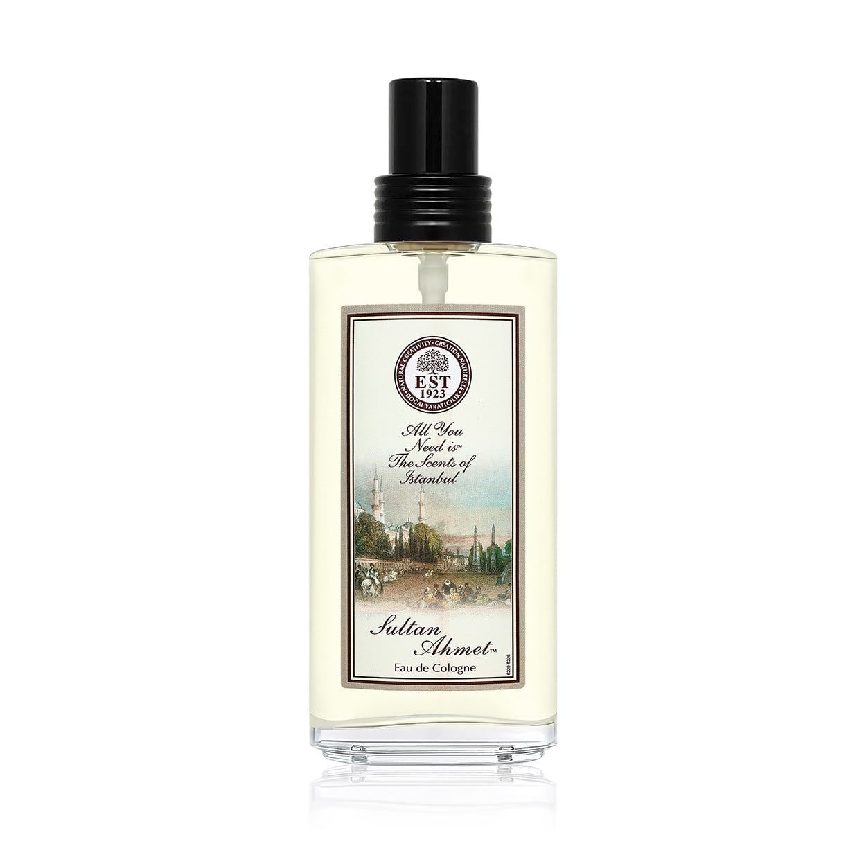 Sultan Ahmet 150 ml Eau De Cologne - Cam Şişe