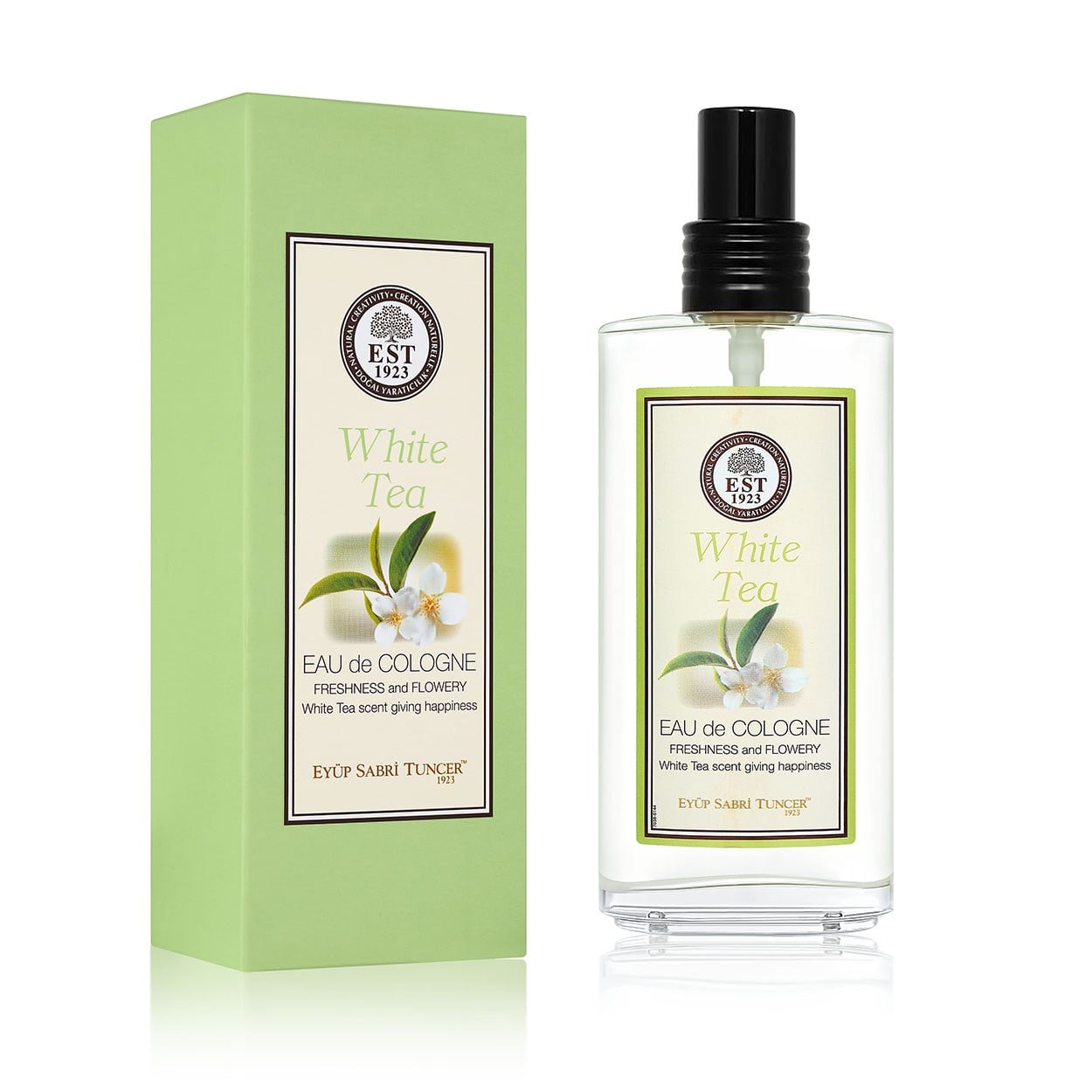 White Tea 150 ml Eau De Cologne - Cam Şişe